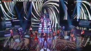 Olly Murs from X Factor has a go at Thriller