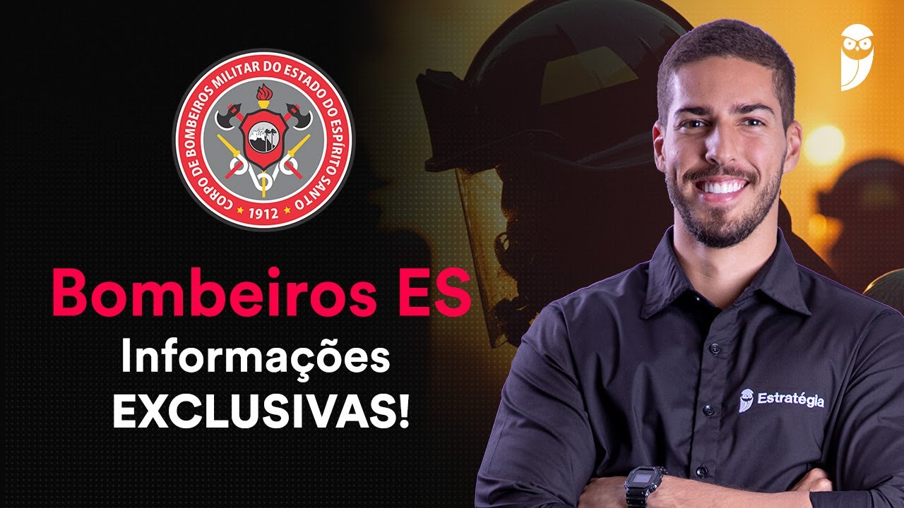 Concurso Bombeiros ES: edital em 2026 para Oficial