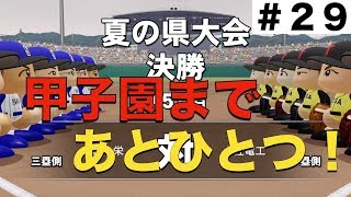 【パワプロ2019】県大会決勝戦！！絶対に負けられない戦いがここにある！【栄冠ナイン実況　春栄高校編＃２９】