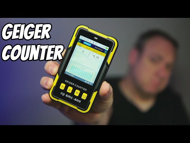 Vídeo relacionado con Detector de Radiación Nuclear GQ GMC-800 Diseño de EE.UU. Producto de Estándar Nacional de EE.UU. Dosímetro Registrador de Datos & Compartición Global Beta Gamma Rayos X Multifunción Contador Geiger.