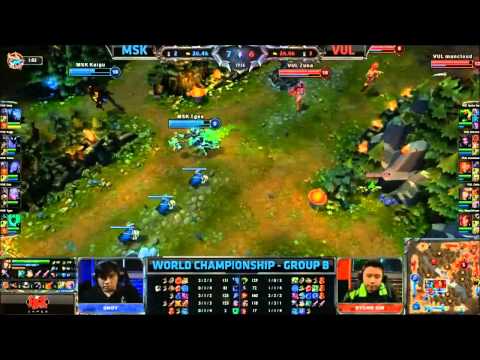 Vulcun vs Mineski (Group B) - S3 World Championship