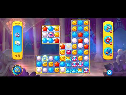 Fishdom level 10708 no boosters フィッシュダム ノーマル