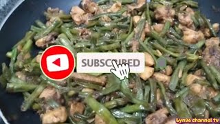 Magluluto tayu mga ka channel Ng adobong sitaw #adobongsitaw