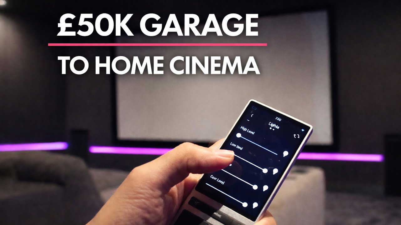 Garage Cinema Conversion: Our First Build (2019)