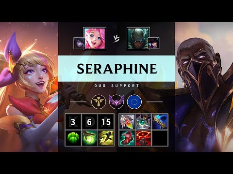 Seraphine Support vs Pyke - EUW Master Patch 25.12