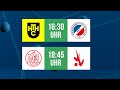Herren-Halbfinals Volvo E.R.B. Final4 (1. Bundesliga Halle 23/24)