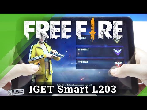 Test Game Garena Free Fire on IGET Smart L203 | SC9863A | 3GB RAM | Gameplay - FPS Check