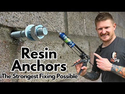 How to Use Resin Anchors to Fix Heavy Things to Brick, Block and Concrete - Complete DIY Guide