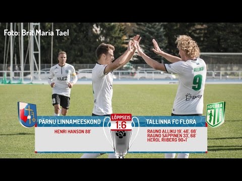 32. voor 2016: Pärnu Linnameeskond - Tallinna FC Flora 1:6 (0:2)