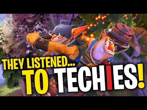 They Listened to Techies! - DotA 2 Funny Moments
