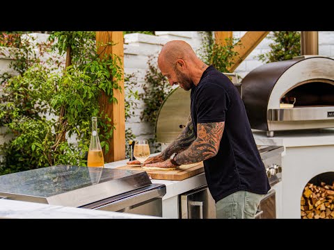 Mike Pyle's Outdoor Kitchen WALKTHROUGH (RTA Outdoor Living / Coyote Grill)