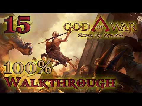 God of War Sons of Sparta - 100% Walkthrough - Part: 15 - Skolopendra
