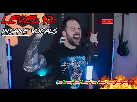 10 Levels Of Power Metal Vocals | Easy To Insane