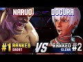 SF6 NARUO 1 Ranked Sagat Vs DOGURA 2 Ranked Elena High Level Gameplay