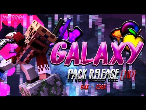 DustStorm Galaxy PvP Pack Release 32x Minecraft Texture Pack