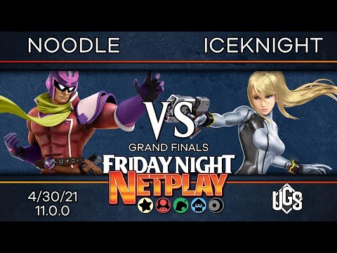 Friday Night Netplay #48 - Grand Finals - NOODLE(Captain Falcon) Vs. IceKnight(Zero Suit samus)