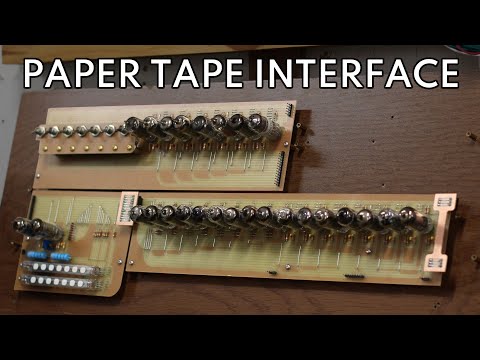 VTC P.34 – Building the Paper Tape Interface