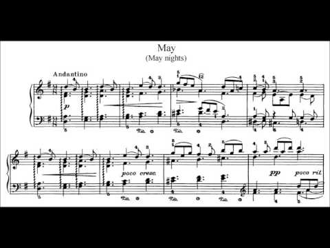 Tchaikovsky - The Seasons, Op.37 - best piano songs of all time