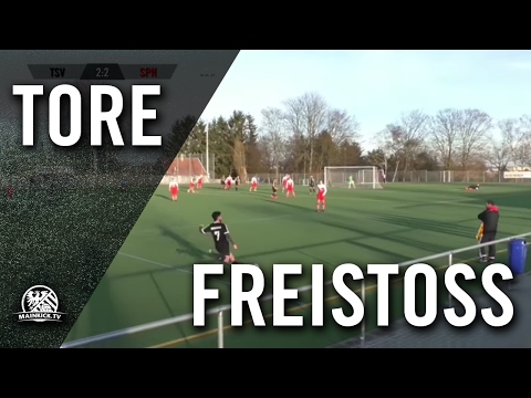 Perfekter Freistoß-Treffer von Ali Bektas (Türkischer SV Wiesbaden) | MAINKICK.TV