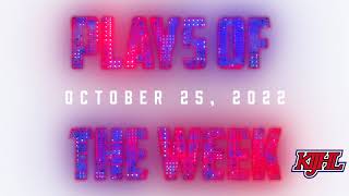 KIJHL Plays of the Week - October 25, 2022