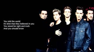 N&#39;Sync: If Only Through Heaven&#39;s Eyes (Lyrics)