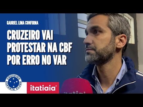 CEO DO CRUZEIRO CONFIRMA QUE O CRUZEIRO FARÁ REPRESENTAÇÃO NA CBF POR ERRO DO VAR