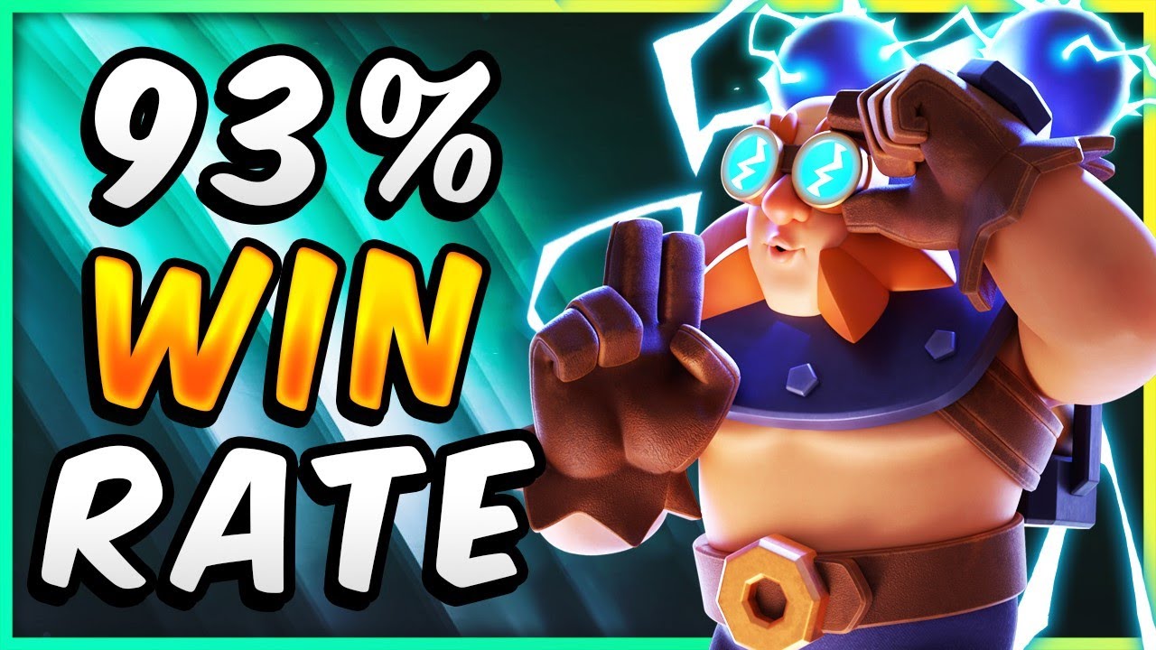 93% WIN RATE! BEST LUMBERJACK BALLOON DECK — Clash Royale 