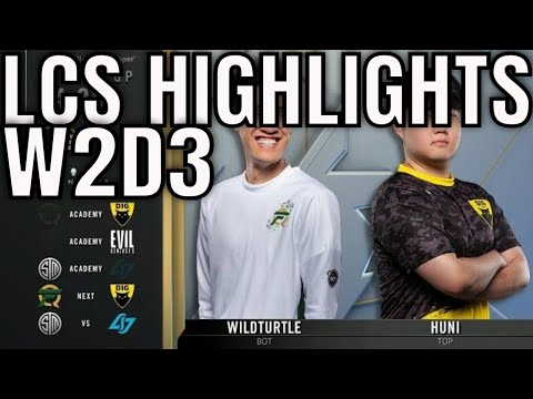 LCS Highlights ALL GAMES Week 2 Day 3 Spring 2020 FLY vs DIG, TSM vs CLG