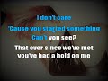Samantha Fox - I Only Wanna Be With You (Karaoke)
