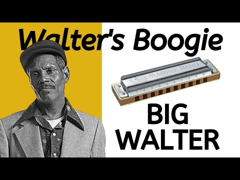 Big Walter's Boogie (Big Walter Horton) harmonica lesson