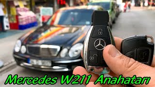 MERCEDES W211 E200 YENİ MODEL YEDEK ANAHTAR YAPIMI | Çoğaltma Kodlama 