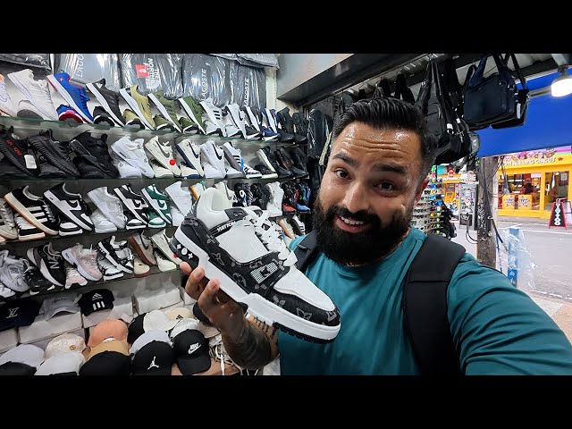 Travel vlog - FAKE MARKET SPREE in Phuket, Thailand 🇹🇭