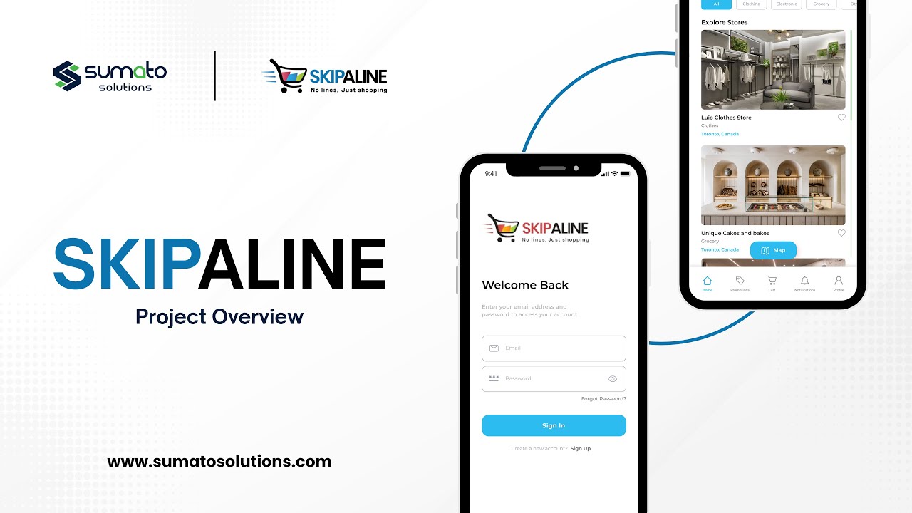 SkipAline – The Future of Retail | Scan & Go Shopping App by Sumato Solutions