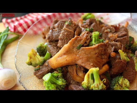 Beef and Broccoli Stir Fry with Oyster Mushrooms |...