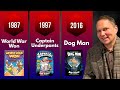ALL DAV PILKEY BOOKS SERIES 1987 2025 Captain Underpants Dog Man And More