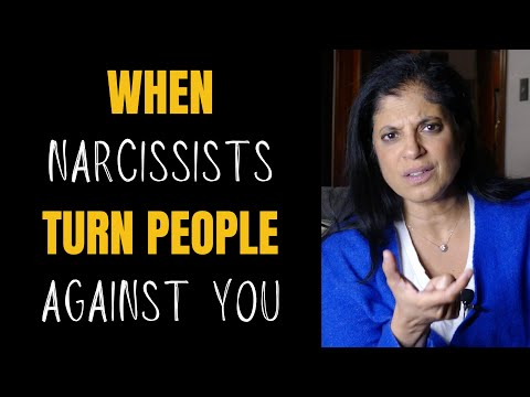 What to do when a narcissist turns people against you