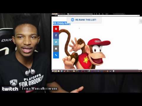 Oh God    BuzzFeed Created a Tier List for Smash 3DS WiiU Roster     Just Kill me now mp4