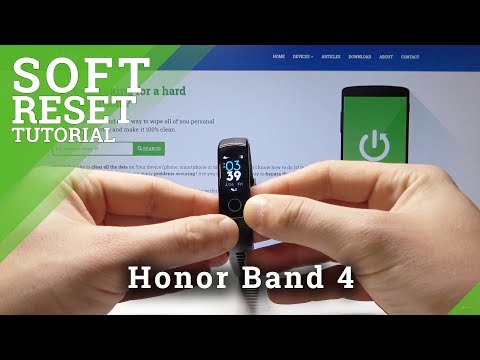 Soft Reset Honor Band 4 | Force Restart Honor Band