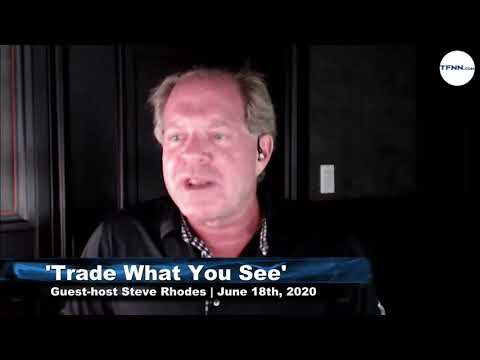 June 18th, Trade What You See with Guest Host Steve Rhodes on TFNN - 2020
