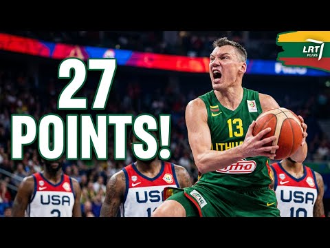 27Jasikevičiaus taškai! | Lietuva prieš olimpinius JAV čempionus