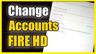 How to Change Amazon Accounts on FIRE HD 10 Tablet & Sign in (Fast Method)