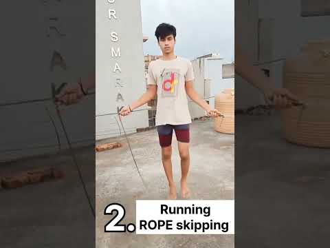 INCREASE YOUR HEIGHT with these VARIATIONS of rope jumping....😎