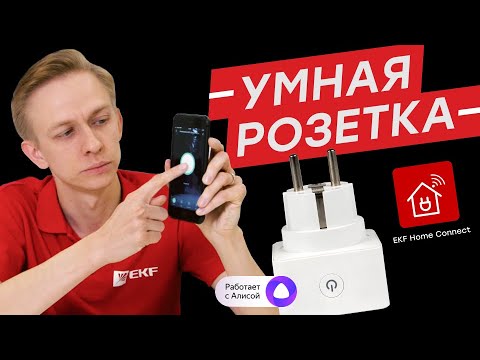 Миниатюра изображения товара Умная розетка EKF Сonnect Pro Wi-Fi / RCS-2-WF (черный)
