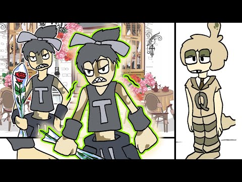 Alphabet Lore Humanized (T x Q) / Alphabet Lore Real Life Transform Animation Complete