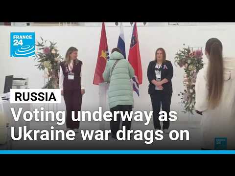 Russia votes in wartime election set to secure the Kremlin's power
