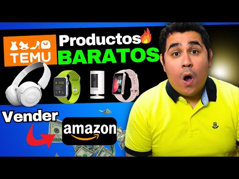 Como COMPRAR en TEMU Productos BARATOS  y Venderlos en AMAZON en 2023🤑🔥