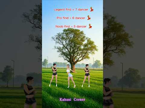 Can You Spot All 7 Hidden Dancers in Nature? 🌳🔍 #Shorts #YouTubeShorts #find