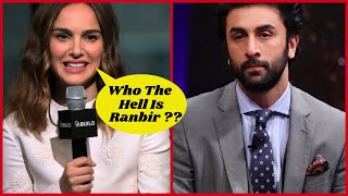 Why Natalie Portman Insulted Ranbir Kapoor in Public ? video