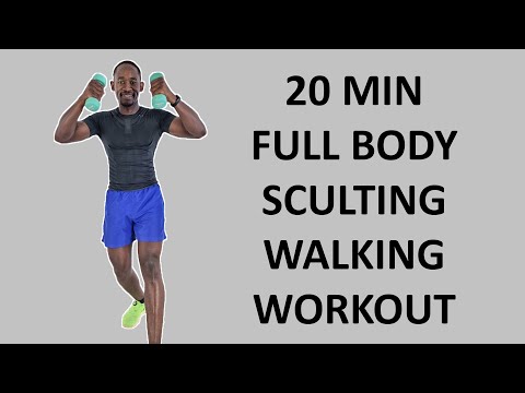 20 Minute Easy Walk at Home Exercise for Weight Loss 200 Calories