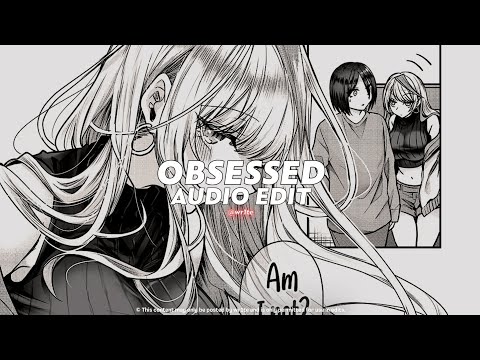 obsessed (tiktok version/slowed) || zandros ft. limi [ edit audio ]